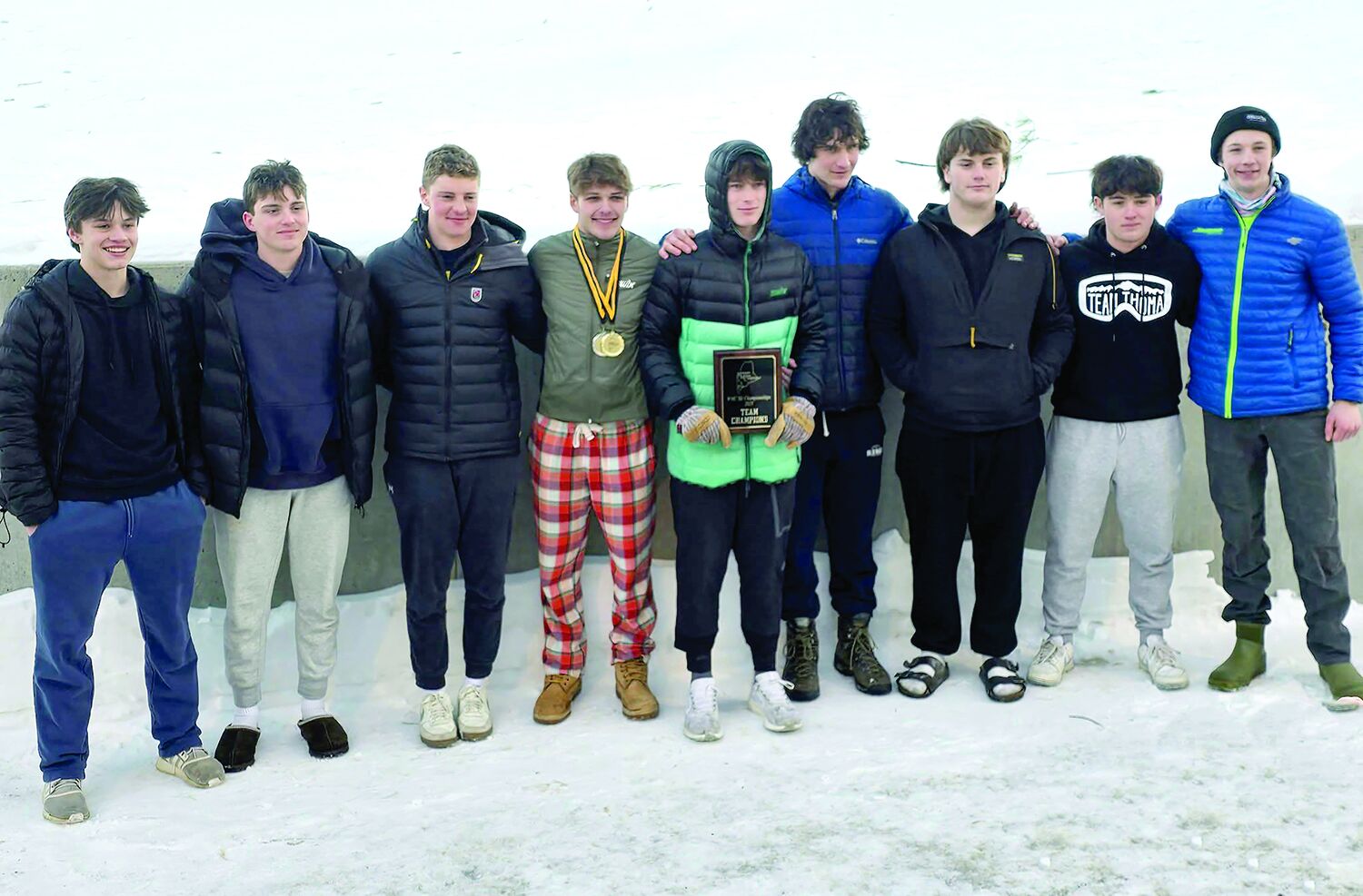FA boys win Western Maine alpine title; Icozilli to represent Maine